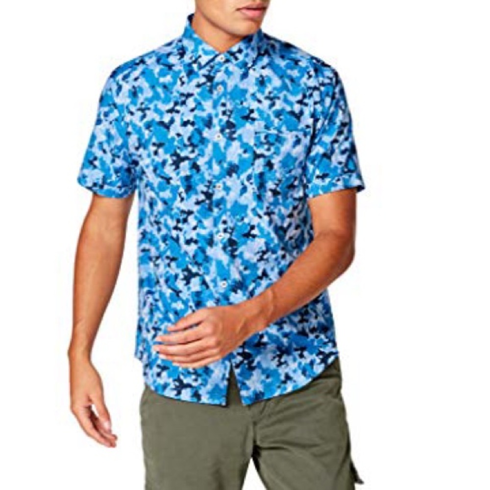 Goodman Cayman Camo Short Sleeve Shirt, Size S New w/Tag $178
